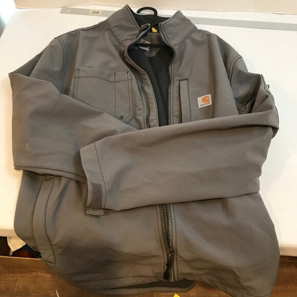 CARHART MENS RAIN DEFENDER HEAVYWEIGHT JACKET SIZE XLT